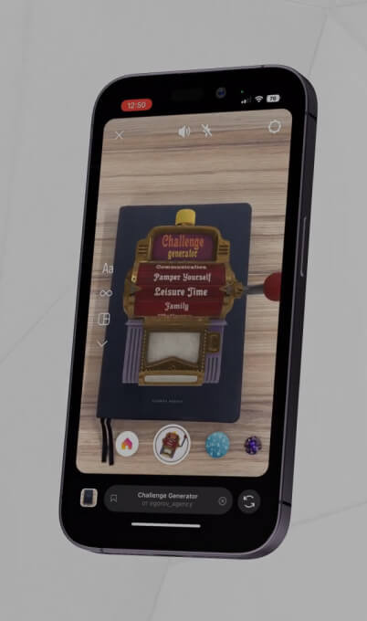 Slide webar